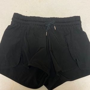 Black sport shorts